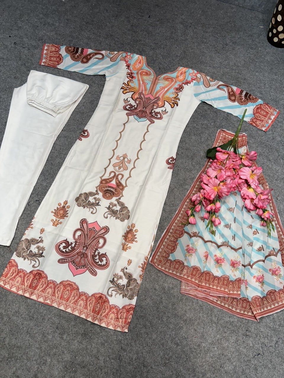 DC G24 Plus Size Printed Designer Kurti With Bottom Dupatta Wholesale Shop In Surat